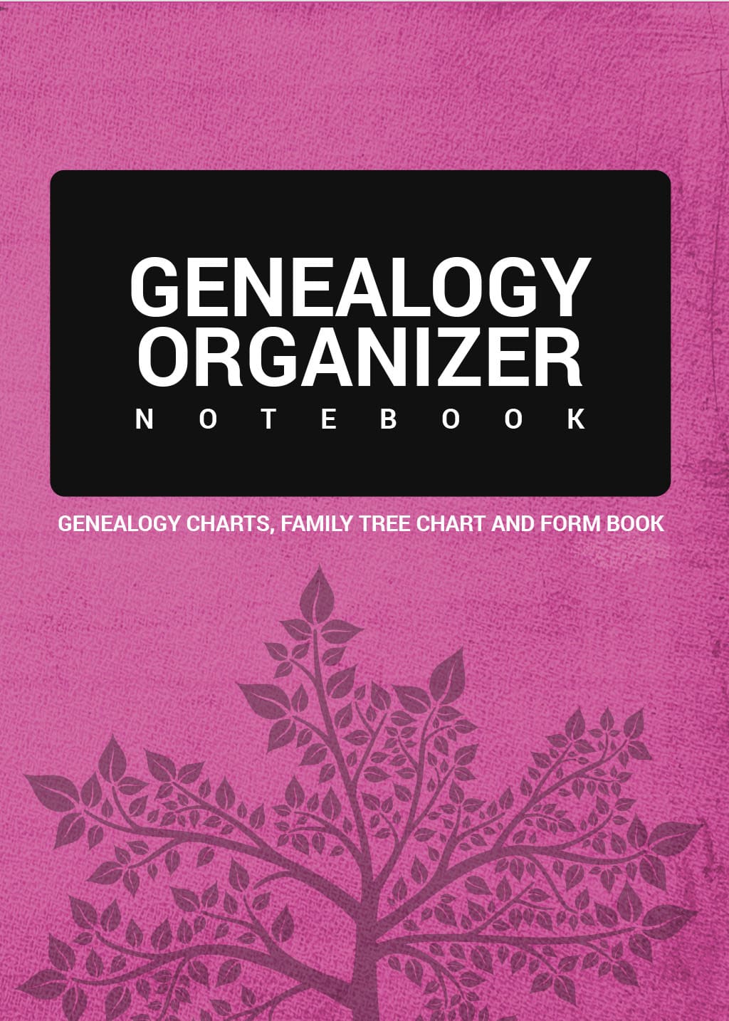 Genealogy Organizer notebook