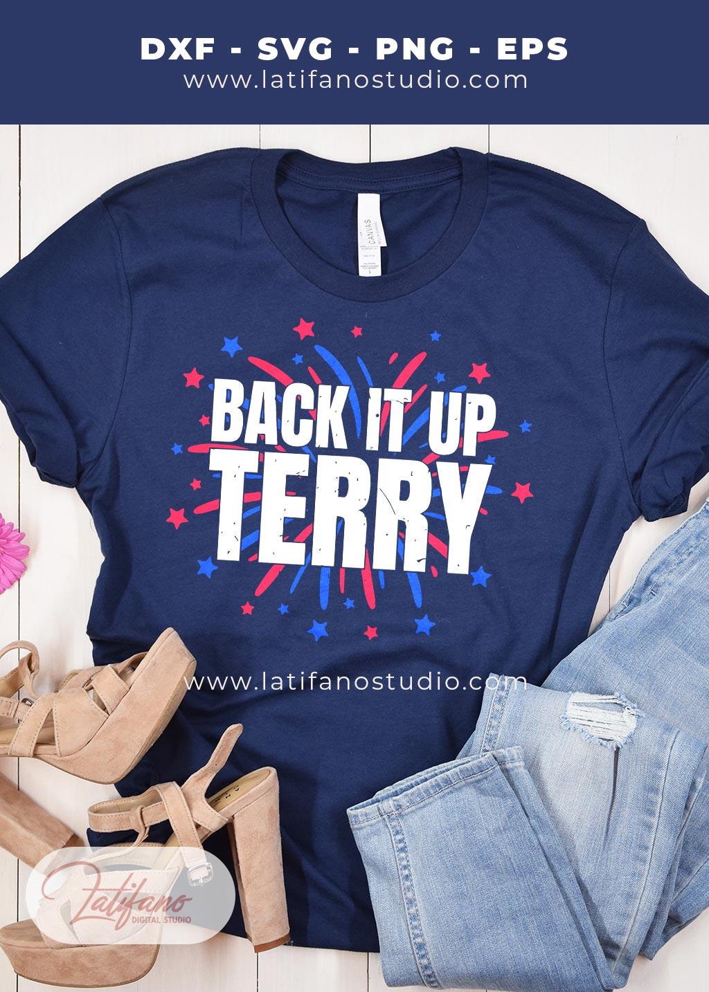 Back it up terry SVG for tshirt design