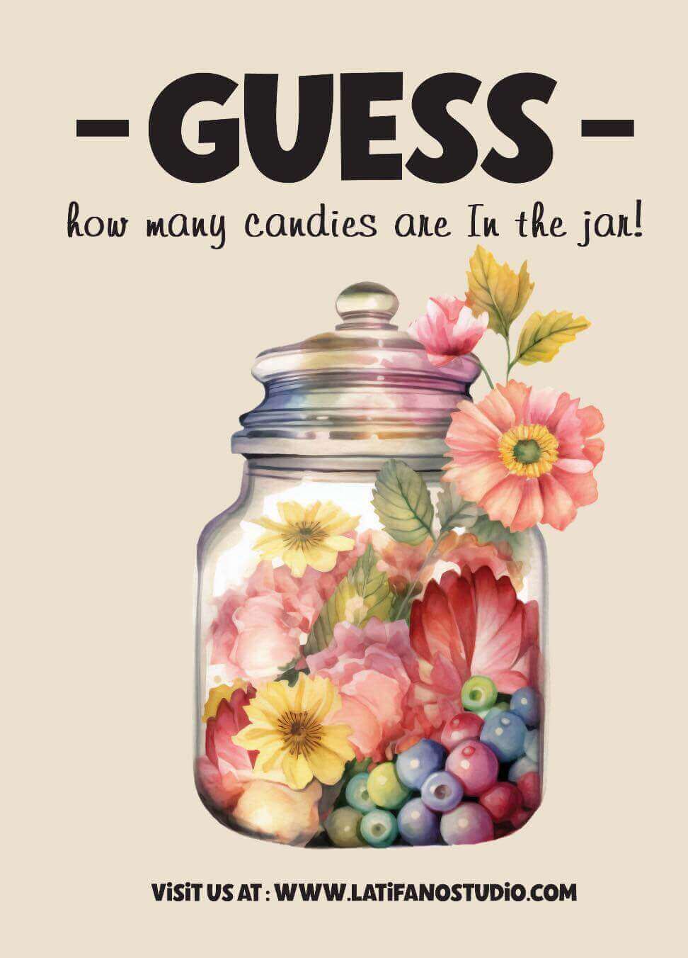 Free Printable Candy Jar Guessing Game Template Astra edu pl Free Printable Candy Jar Guessing Game Template Astra edu pl
