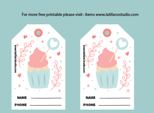 Printable Luggage Tags For Adults & Kids