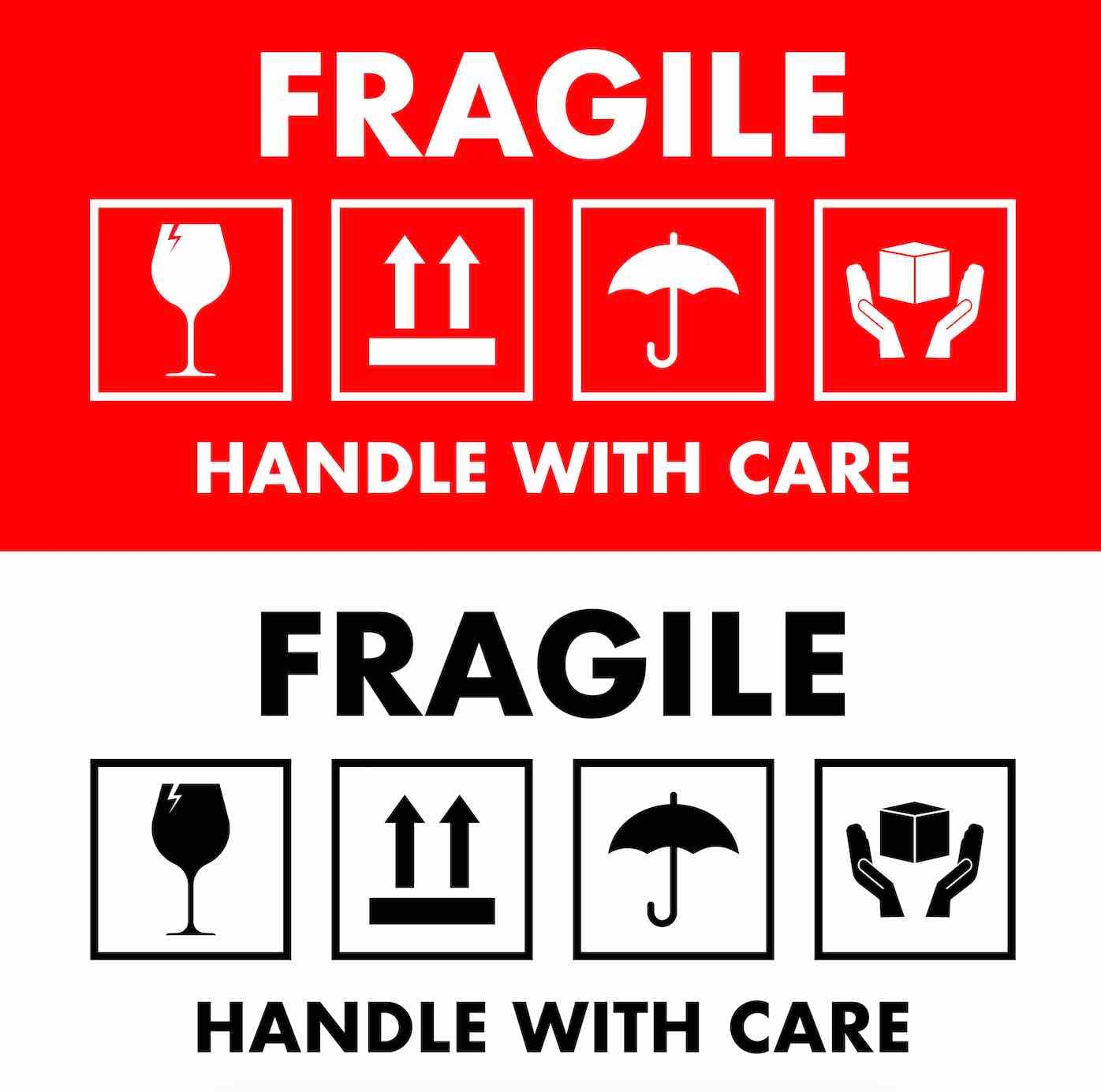 Fragile Labels Printable Astra edu pl